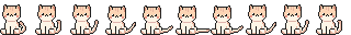 Pixel cat